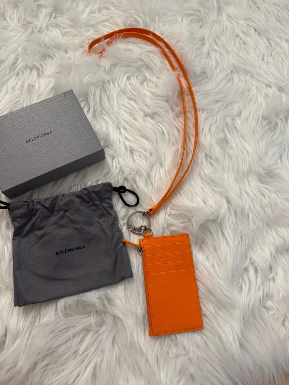 Balenciaga Card Holder with a Strap